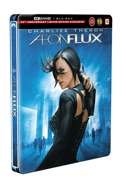 Æon Flux - 4k Ultra HD Steelbook + Blu-Ray