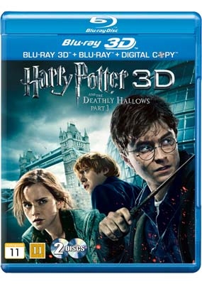 Harry Potter Og Dødsregalierne del 1 - BLU-RAY 3D