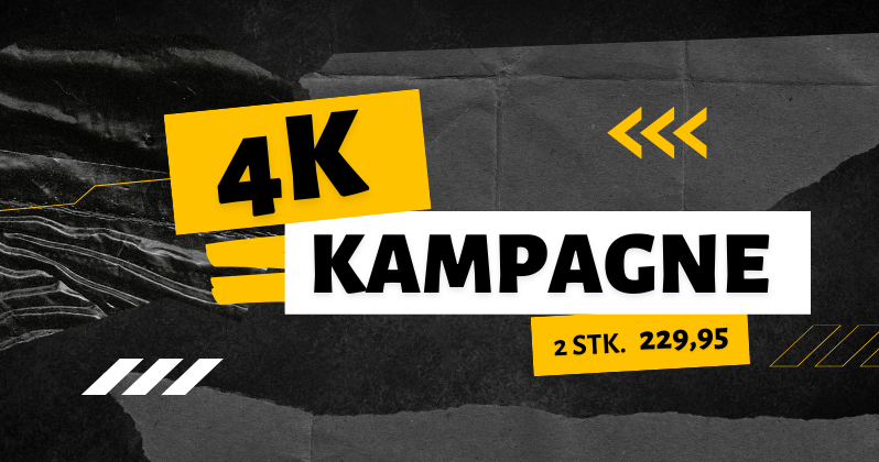 4K Kampagne 2 stk. 229,95