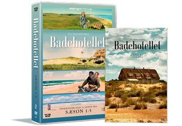 Badehotellet - Sæson 1-5 boks - DVD (Inkl. BOG)