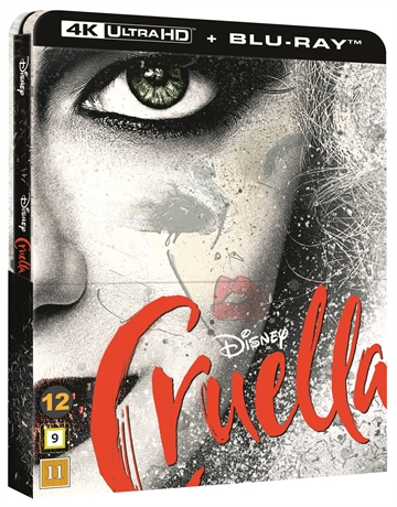Disneys Cruella - 4K Ultra HD Steelbook + Blu-Ray