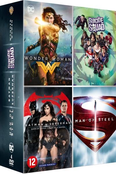 DC Comics - 4 Movie Collection