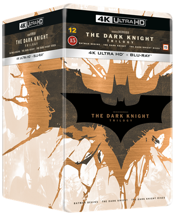 The Dark Knight Trilogy - 4K Ultra HD - Steelbook