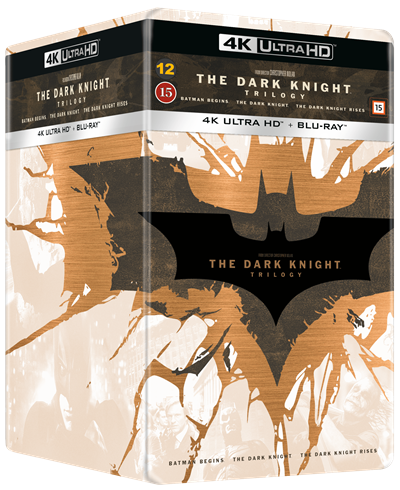 The Dark Knight Trilogy - 4K Ultra HD - Steelbook