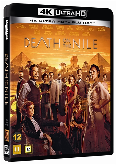 Death On The Nile / Døden På Nilen - 4K Ultra HD + Blu-Ray
