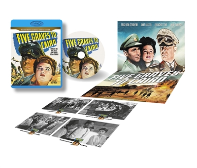 Five Graves To Cairo - Limited Edition Blu-Ray
