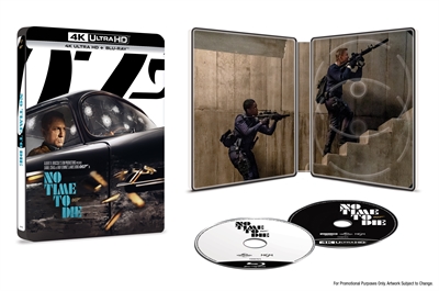 James Bond - No Time To Die - Steelbook 4K Ultra HD + Blu-Ray