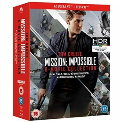 Mission Impossible 1-6 4K ULTRA HD + Blu-Ray Box (IMPORT)