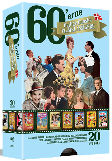 60’ernes Danske Filmklassikere (20 DVD)