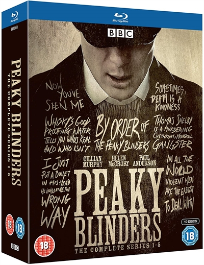 Peaky Blinders - Season 1-5 Blu-Ray