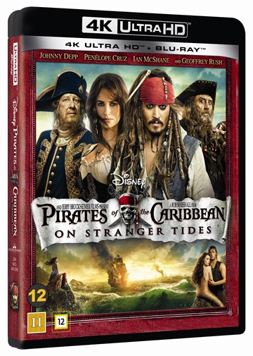 Pirates Of The Caribbean 4: I Ukendt Farvand - 4K Ultra HD + Blu-Ray