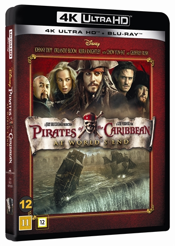 Pirates Of The Caribbean 3: Ved Verdens Ende - 4K Ultra HD + Blu-Ray