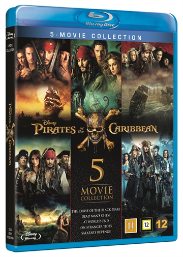 Pirates Of The Caribbean 1-5 - Box Collection Blu-Ray