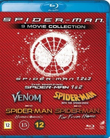 Spider-Man - 9 Movie Collection Blu-Ray