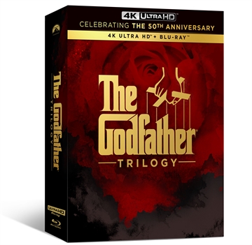 The Godfather 1-3 - Celebrating The 50Th Anniversary - 4K + Blu-Ray Box set