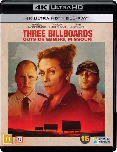 Three Billboards Outside Ebbing Missouri - 4K Ultra HD Blu-Ray