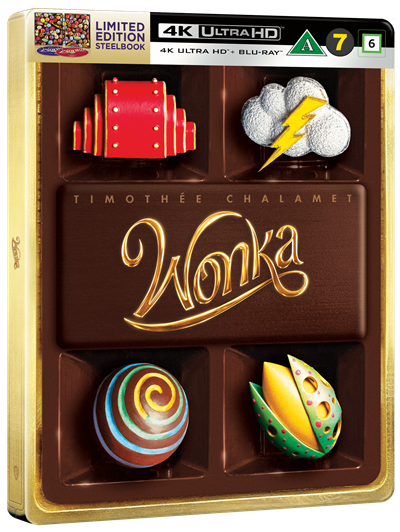 Wonka - Steelbook 4K Ultra HD + Blu-Ray