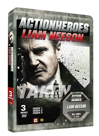 Liam Neeson - Action Heroes Steelbook - Ltd. Collectors Edition
