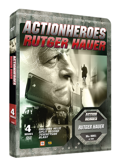 Rutger Hauer - Action Heroes Steelbook - Ltd. Collectors Edition