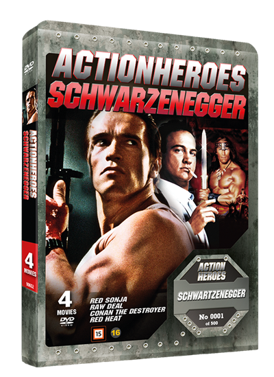 Arnold Schwartzenegger - Action Heroes Steelbook - Ltd. Collectors Edition