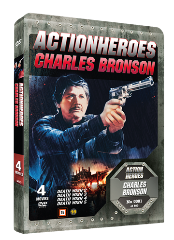 Charles Bronson - Action Heroes Steelbook - Ltd. Collectors Edition