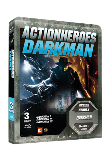 Darkman - Action Heroes Steelbook Blu-Ray - Ltd. Collectors Edition