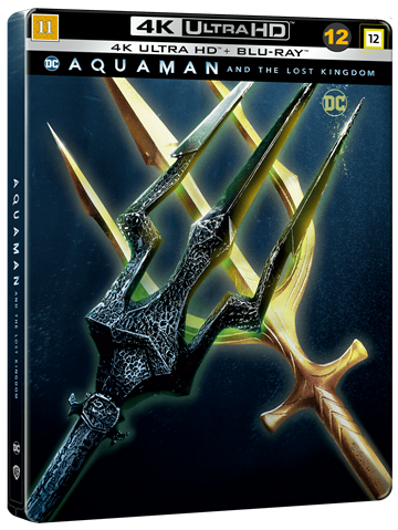 Aquaman And The Lost Kingdom - Ltd. Trident Steelbook 4K Ultra HD