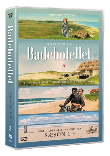 Badehotellet - Sæson 1-5 boks - DVD