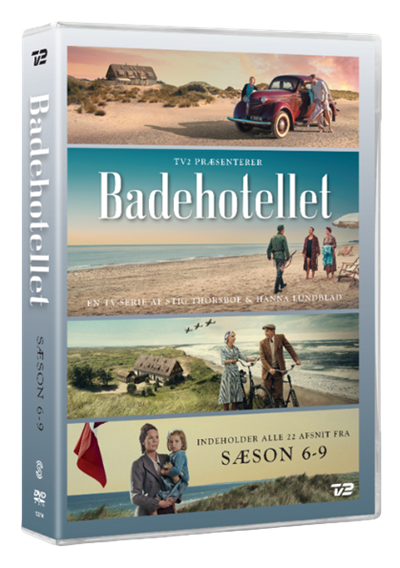 Badehotellet - Sæson 6-9 boks - DVD