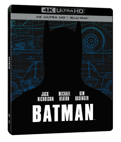 Batman (1989) - Steelbook 4K Ultra HD + Blu-Ray