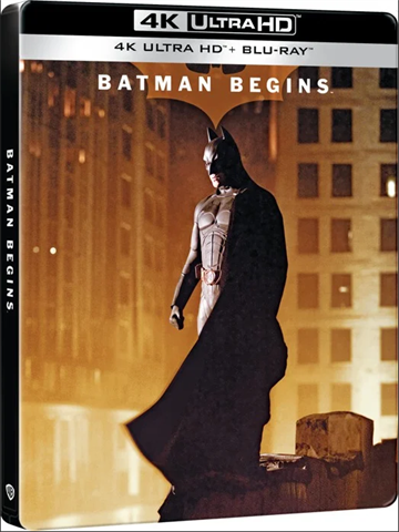 Batman Begins - Steelbook 4K Ultra HD + Blu-Ray