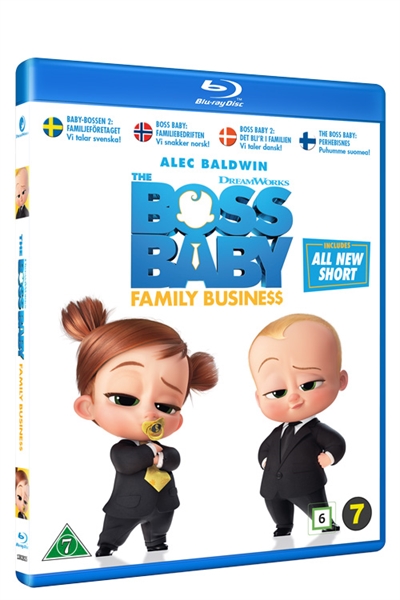Boss Baby 2 - Det Bli\'r I Familien - Blu-Ray