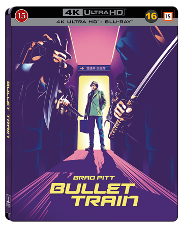 Bullet Train -  Ltd. Steelbook 4K Ultra HD + Blu-Ray