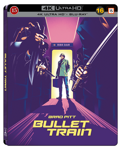 Bullet Train -  Ltd. Steelbook 4K Ultra HD + Blu-Ray