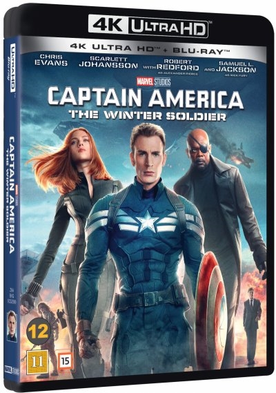 Captain America 2 - The Winther Soldier 4K Ultra HD