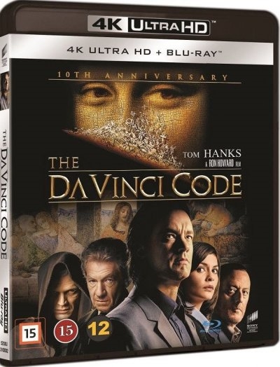 Da Vinci Mysteriet / The Da Vinci Code - 4K Ultra HD