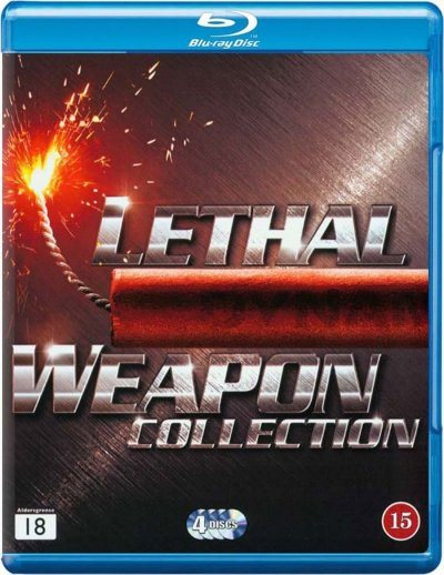 Dødbringende Våben/Leathal Weapon 1-4 Box (BD)