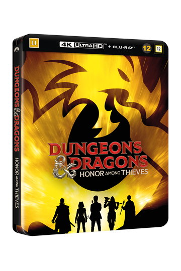 Dungeons & Dragons: Honor Among Thieves Steelbook - 4K Ultra HD + Blu-Ray
