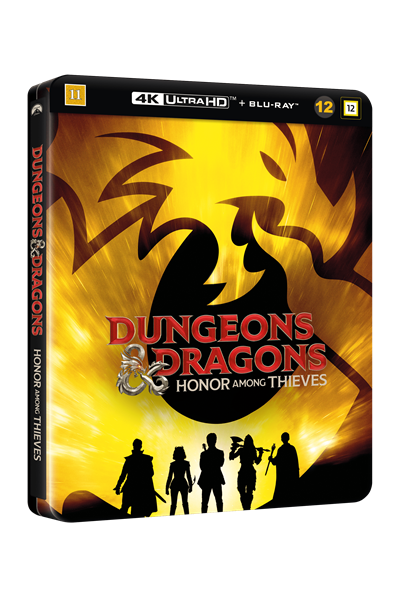 Dungeons & Dragons: Honor Among Thieves Steelbook - 4K Ultra HD + Blu-Ray
