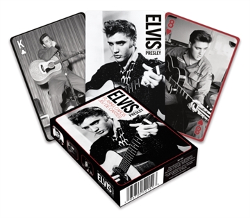 Elvis - Black And White (Spillekort)