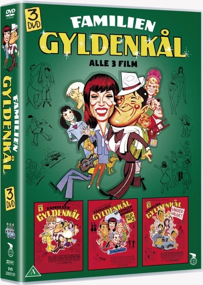 Familien Gyldenkål - 3 DVD Boks