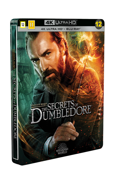 Fantastiske Skabninger 3: Dumbledores Hemmeligheder - Steelbook - 4K Ultra HD + Blu-Ray