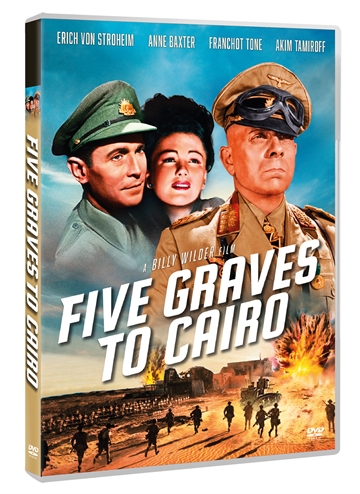Five Graves To Cairo - DVD
