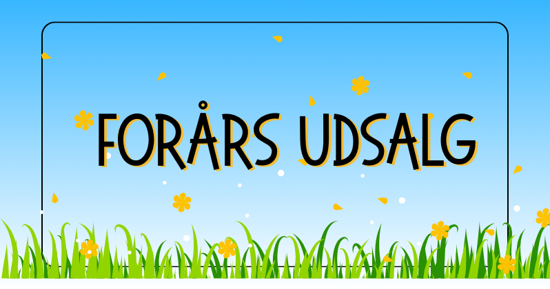 FORÅRS UDSALG