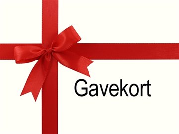 Gavekort - Vælg selv dit beløb