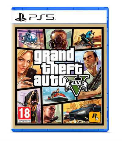 Grand theft auto V - PS5 (SPIL)