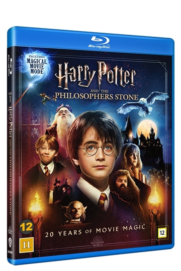 Harry Potter Og De Vises Sten - 20 Års Jubilæums Udgave - Blu-Ray
