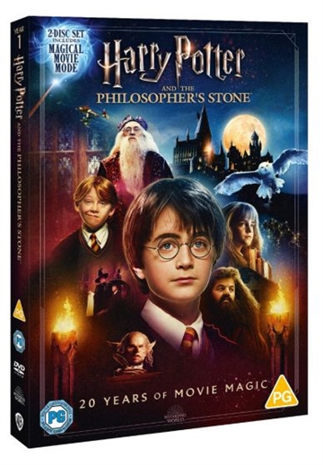 Harry Potter Og De Vises Sten - 20 Års Jubilæums Udgave - DVD