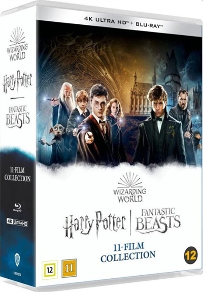 Harry Potter & Fantastic Beasts: 11-Film Collection 4K UHD Hogwart\'s Clock Tower 3D Puzzle Edition