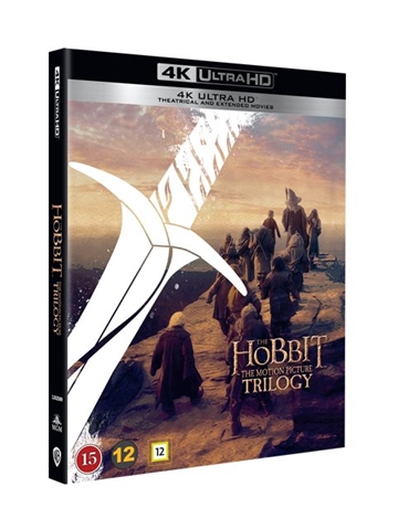 Hobbitten Trilogi - 4K Ultra HD Blu-Ray